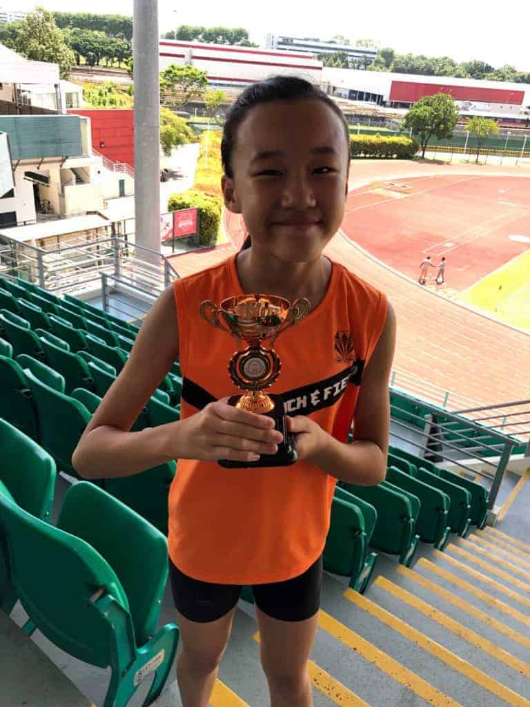 Temasek Primary School in NATIONAL SCHOOL GAMES SPSSC 60th Track and Field Championships 2019