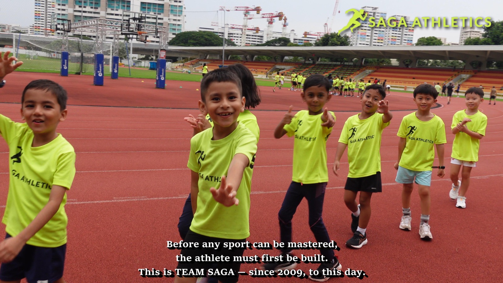 Before ANY sport can be mastered ⚽, the athlete must first be built 🏃‍♂️. This is TEAM SAGA — since 2009, to this day.