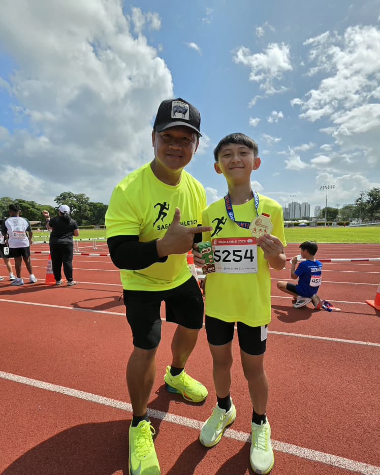 😎 As usual — strong hurdling skills guided by TEAM SAGA Head Coach Rustan. 🥇 🥈