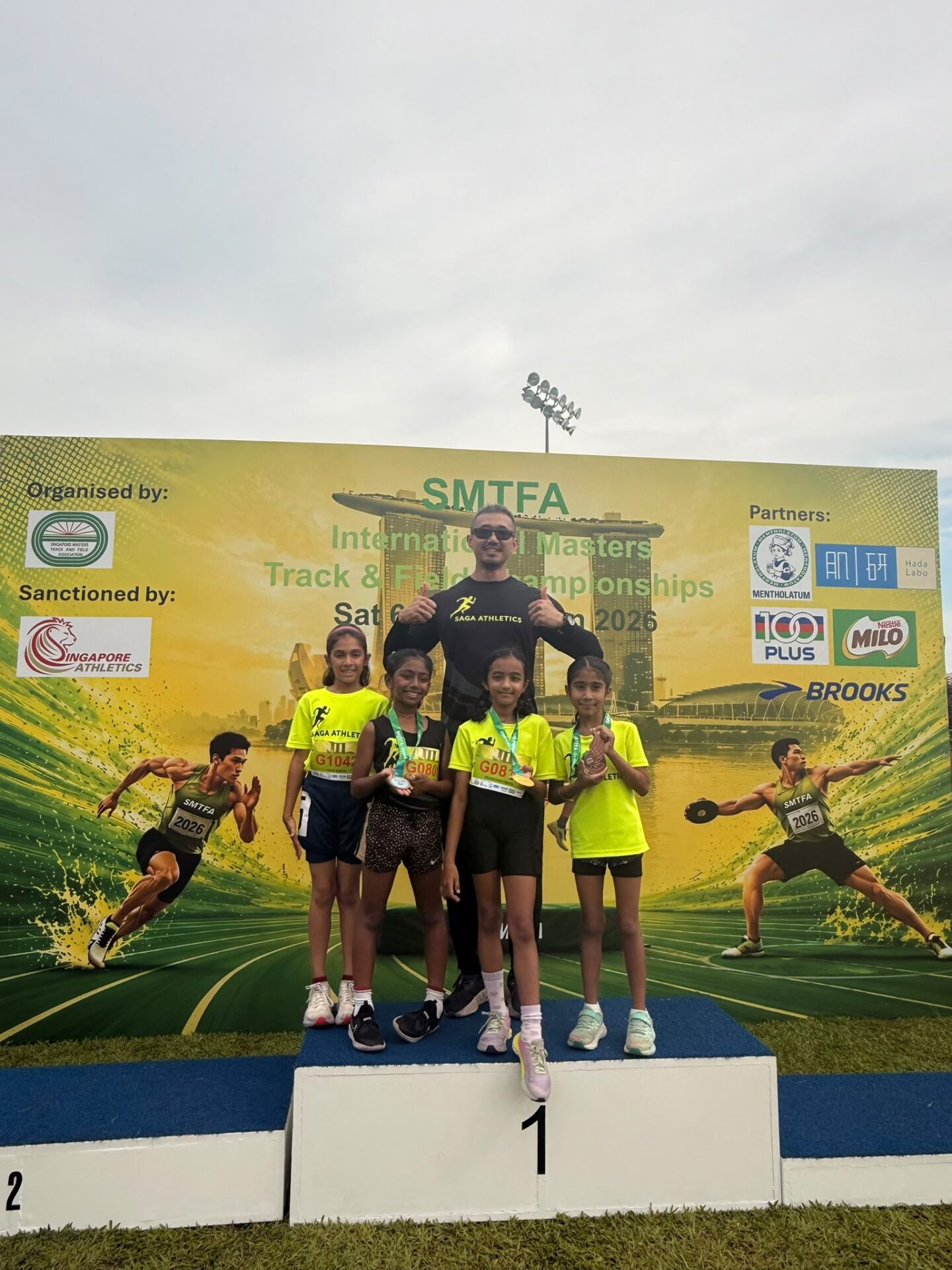 From left: Alisha, Aanya, Meera and Kavneet. 😊
Medals are great, but seeing these girls continue to train consistently with the sporting character, and improve steadily makes coaches even happier.
That is how long-term athletes are built. 💫
Well done, girls. Keep going. 👍