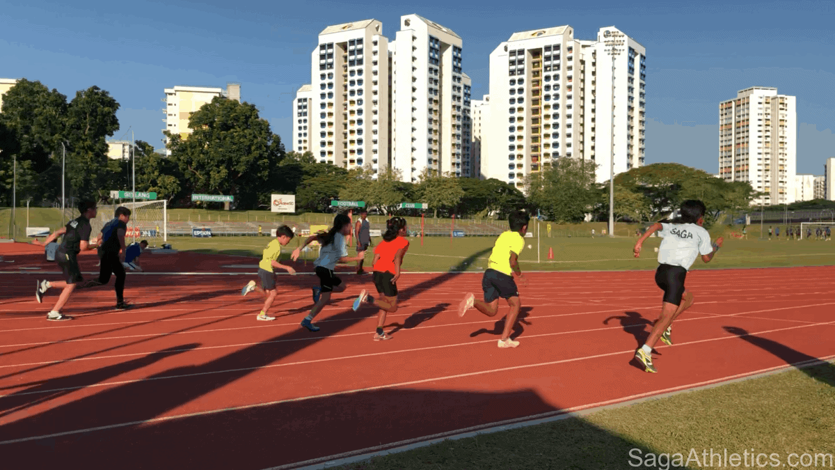 SAGA Athletics Singapore Track and Field Running Class Singapore
