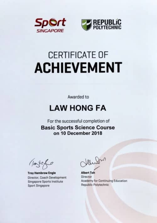 Singapore Basic Sports Science (BSS)